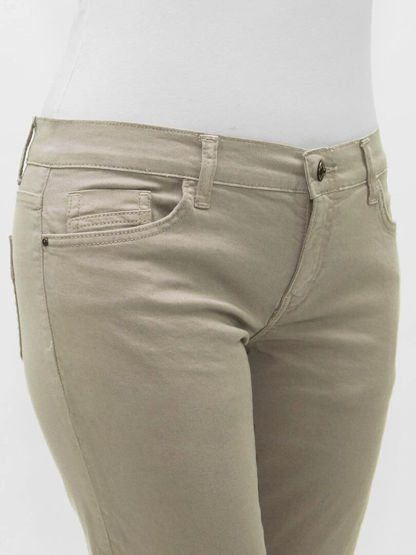 Pantacourt gabardine stretch POEMA  'Rica Lewis'   Beige