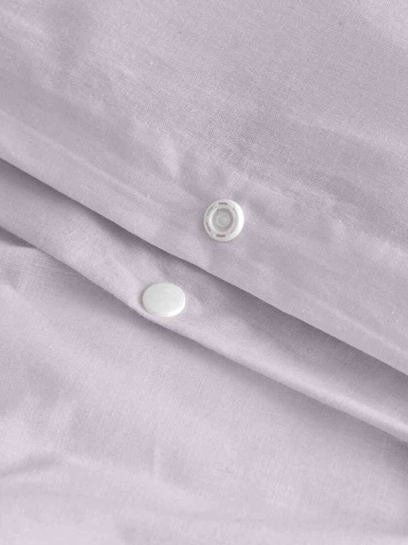 Housse de couette Basic "Happyfriday"   Gris