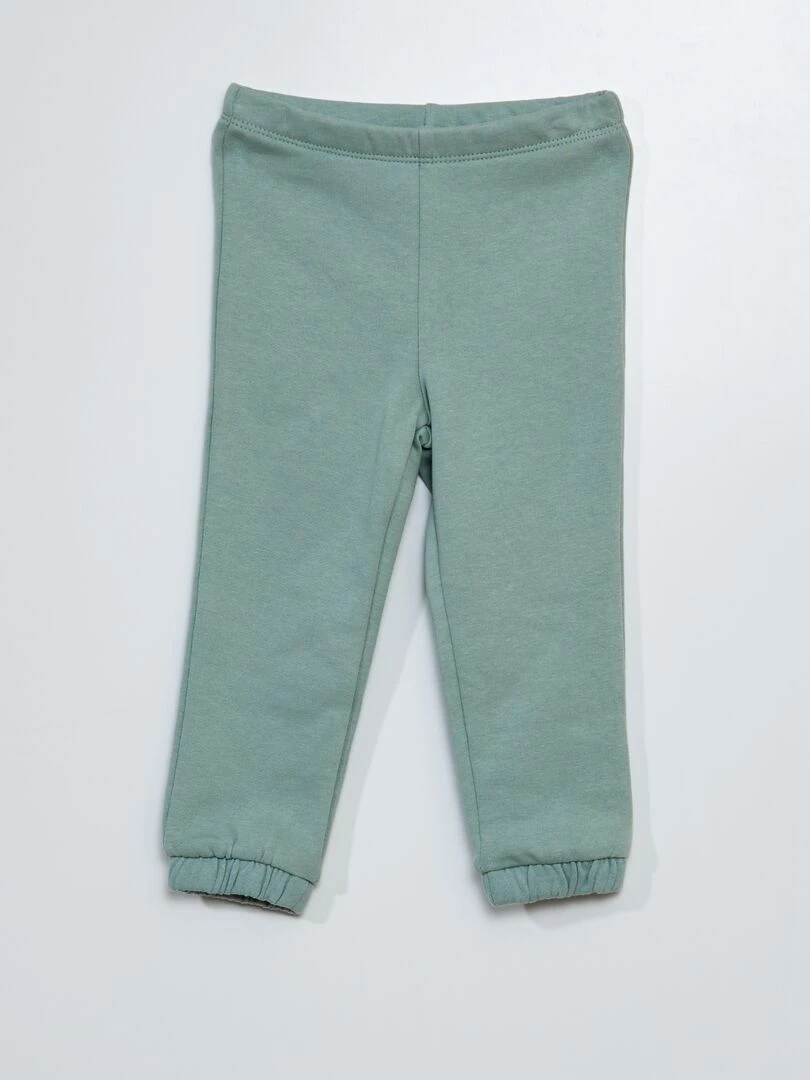 Ensemble sweat + pantalon   2 pièces   Vert