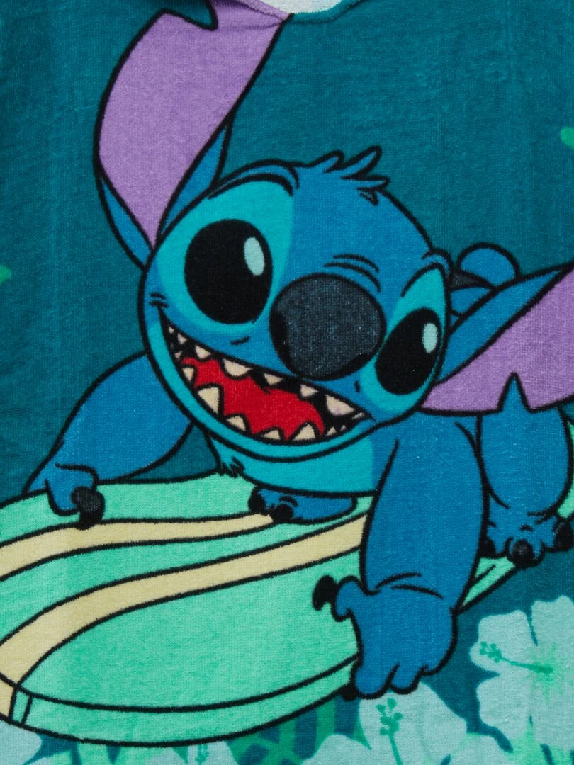Cape de bain 'Stitch' de 'Disney' bleu