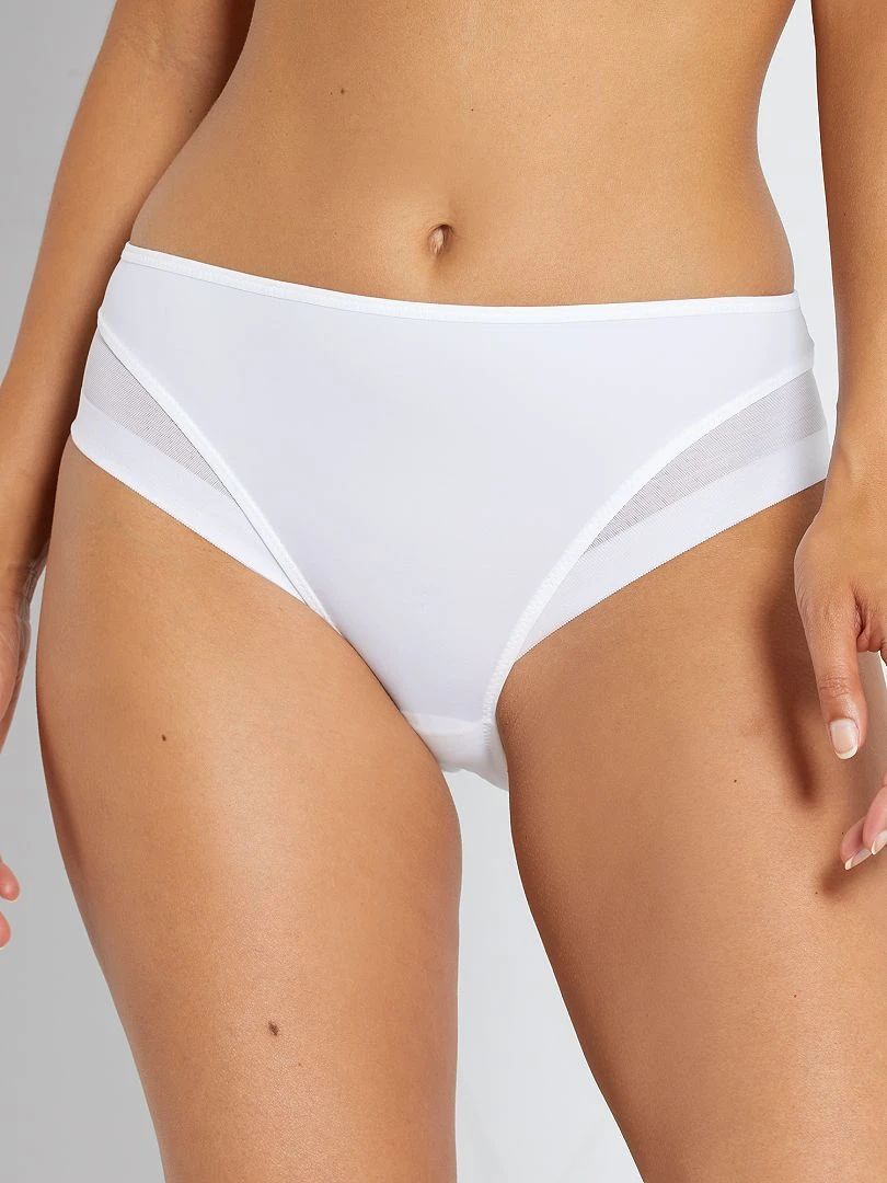 Culotte Generous 'DIM' blanc