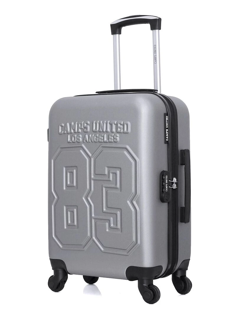 CAMPS UNITED VALISE CABINE ABS BERKELEY 4 ROUES 55 CM Gris