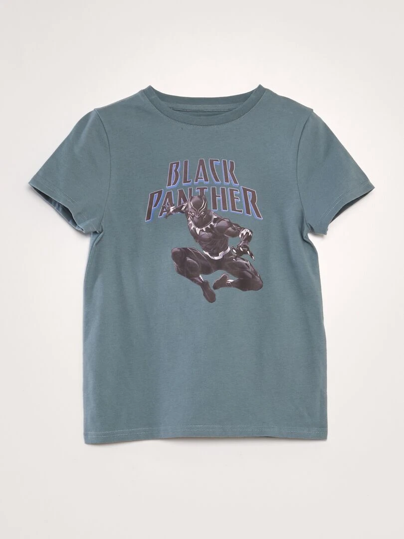 Tee shirt imprimé 'Marvel' Gris vert