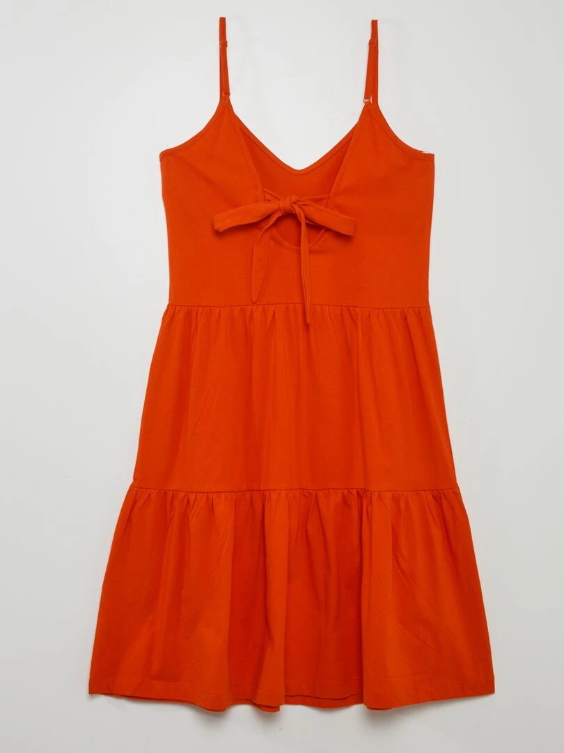 Robe à fines bretelles 'JDY' Rouge
