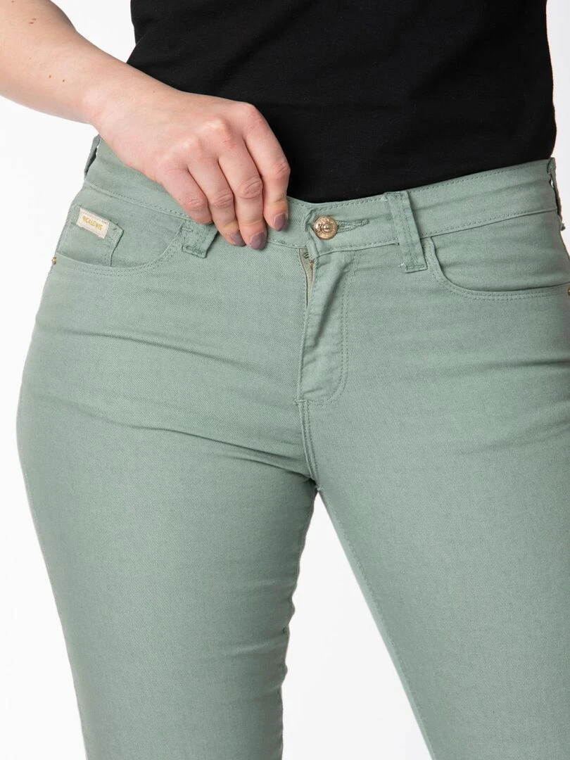 Jeans slim à coutures push up CAPIRAL 'Rica Lewis'   Vert