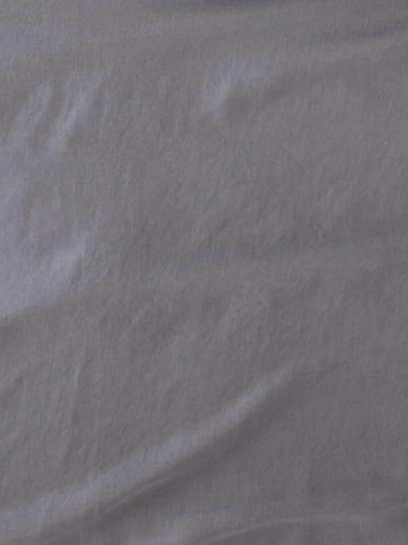 Taie d'oreiller en 100% lin   Bleu ardoise