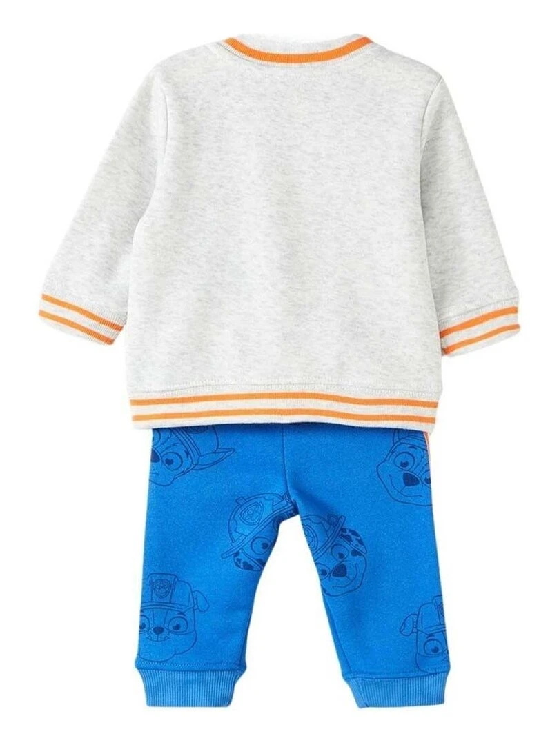 Paw Patrol Ensemble Veste pantalon bébé garçon Imprimé La Pat' Patrouille Gris