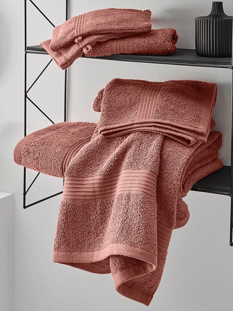 Drap de bain 70 x 130 cm Terracotta