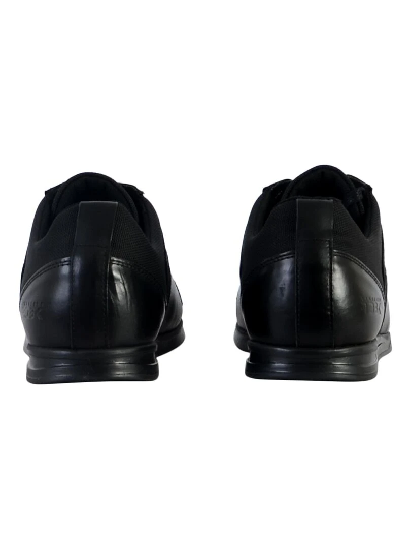 Basket Cuir Redskins Living   Noir