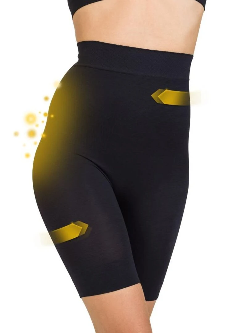 Panty push up correcteur LIPO ACTIF Noir