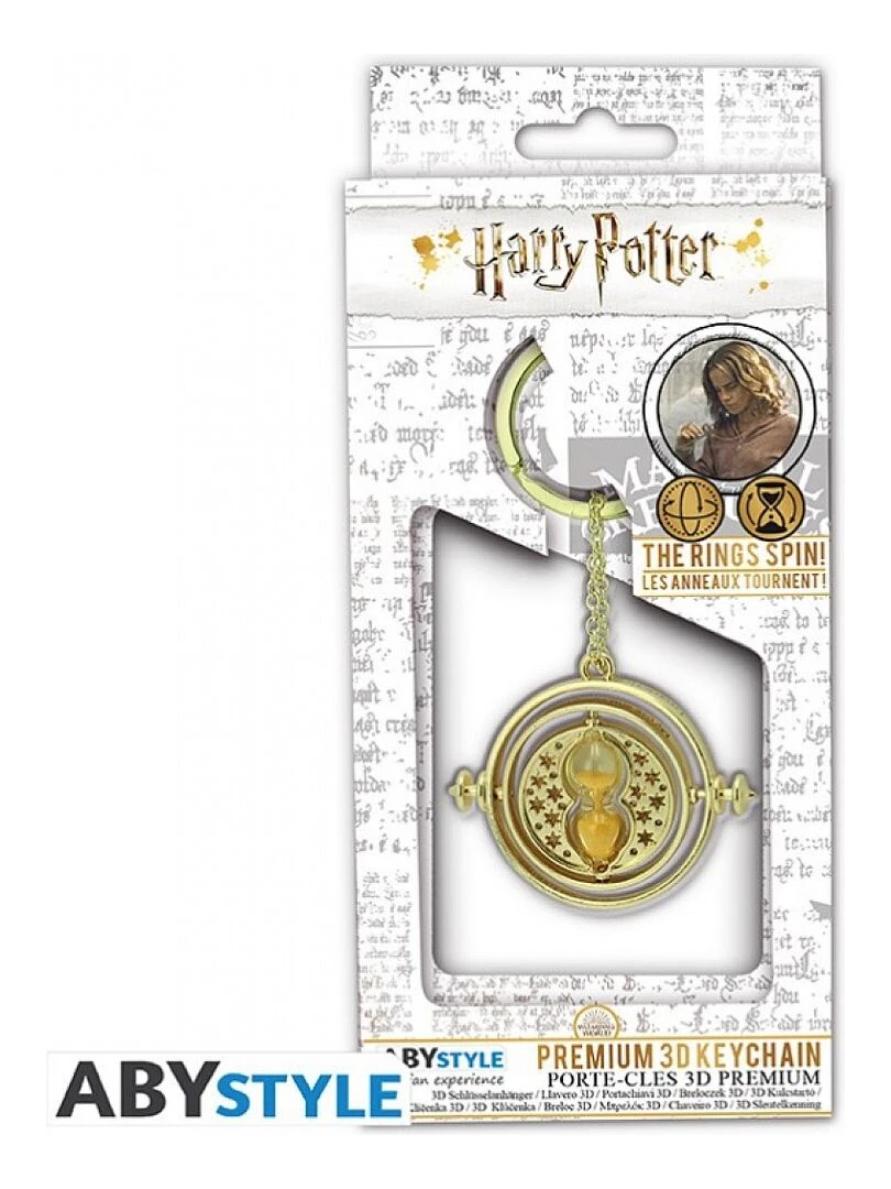 Harry Potter Porte cles 3d Premium   Retourneur De Temps   Multicolore