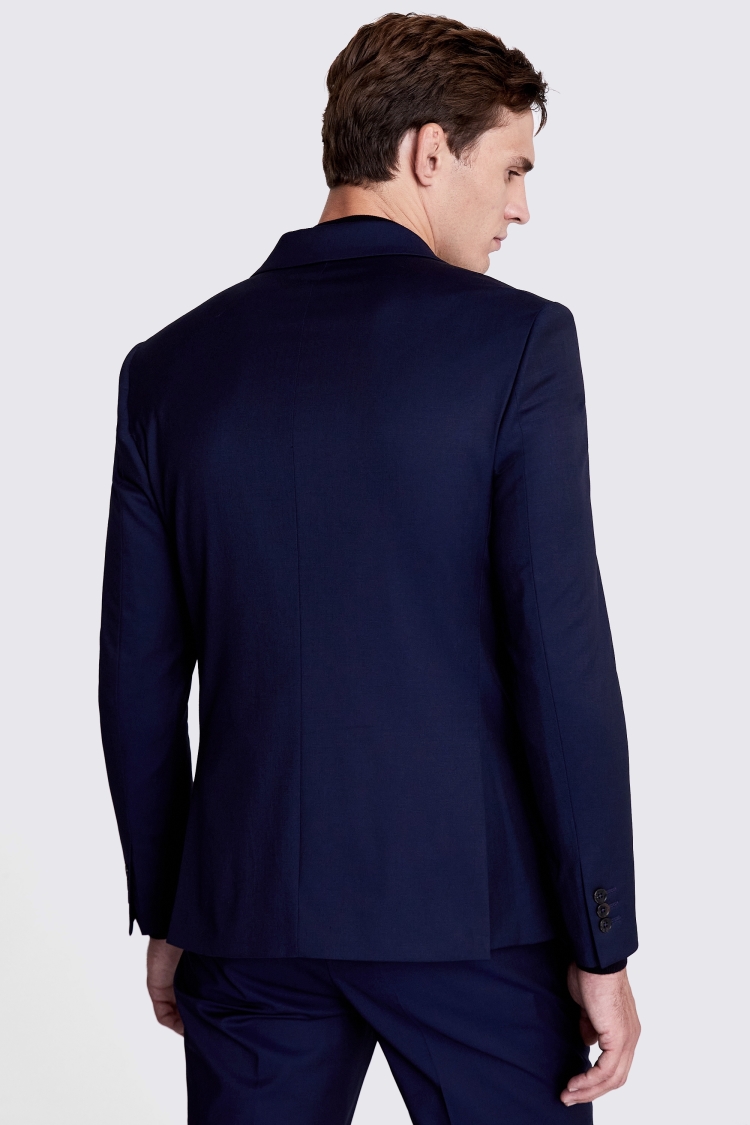 Regular Fit Charcoal Stretch Jacket   Buy Online at Moss