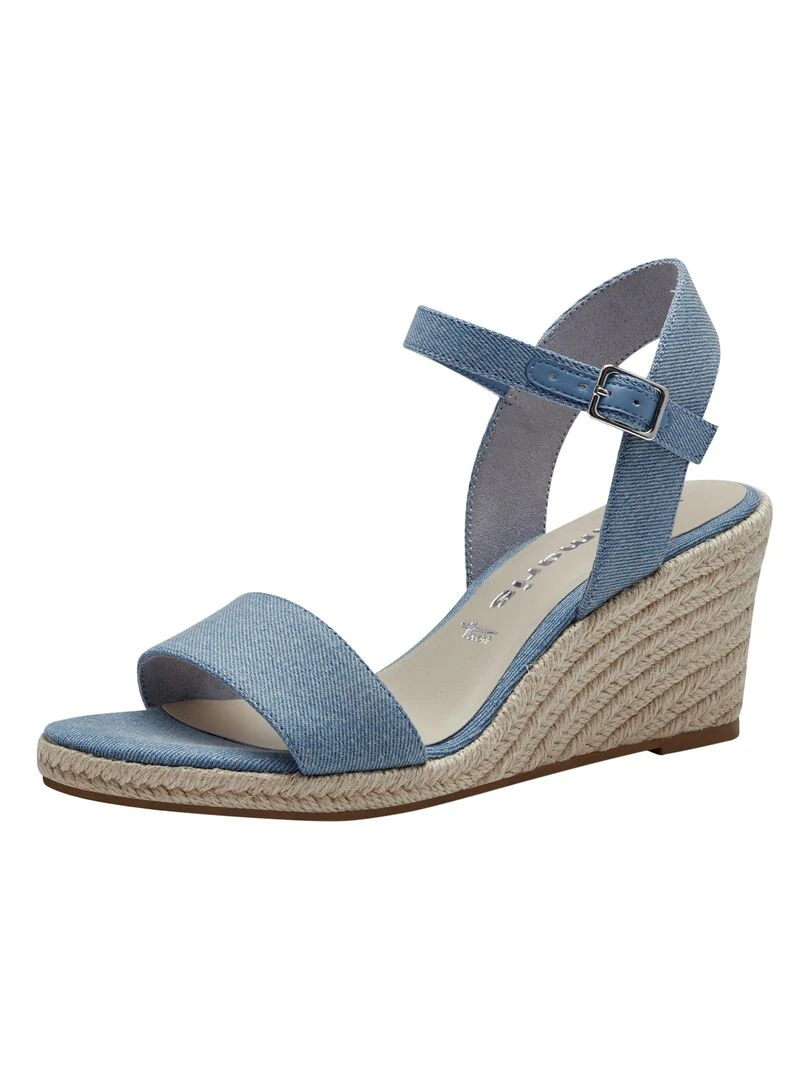 Sandales Compensées Tamaris Touch It   Bleu