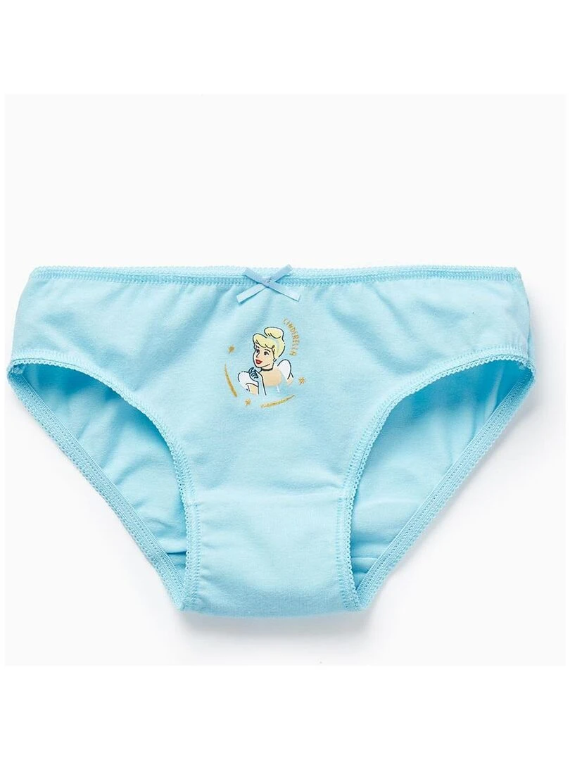 Pack 5 Slips en Coton pour Fille 'Princesses Disney' DISNEY PRINCESSES Multicolore