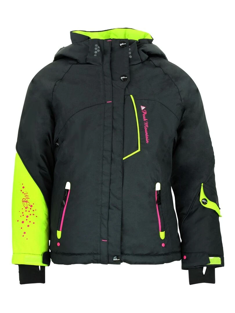 Ensemble de ski fille FAMIC   PEAK MOUNTAIN   Noir Vert