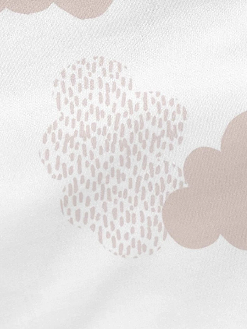 Coussin Clouds "Happyfriday"   Rose