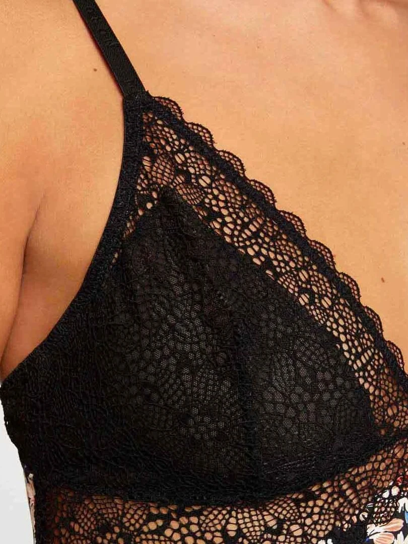 Nuisette ANOUK   Morgan Lingerie   Noir