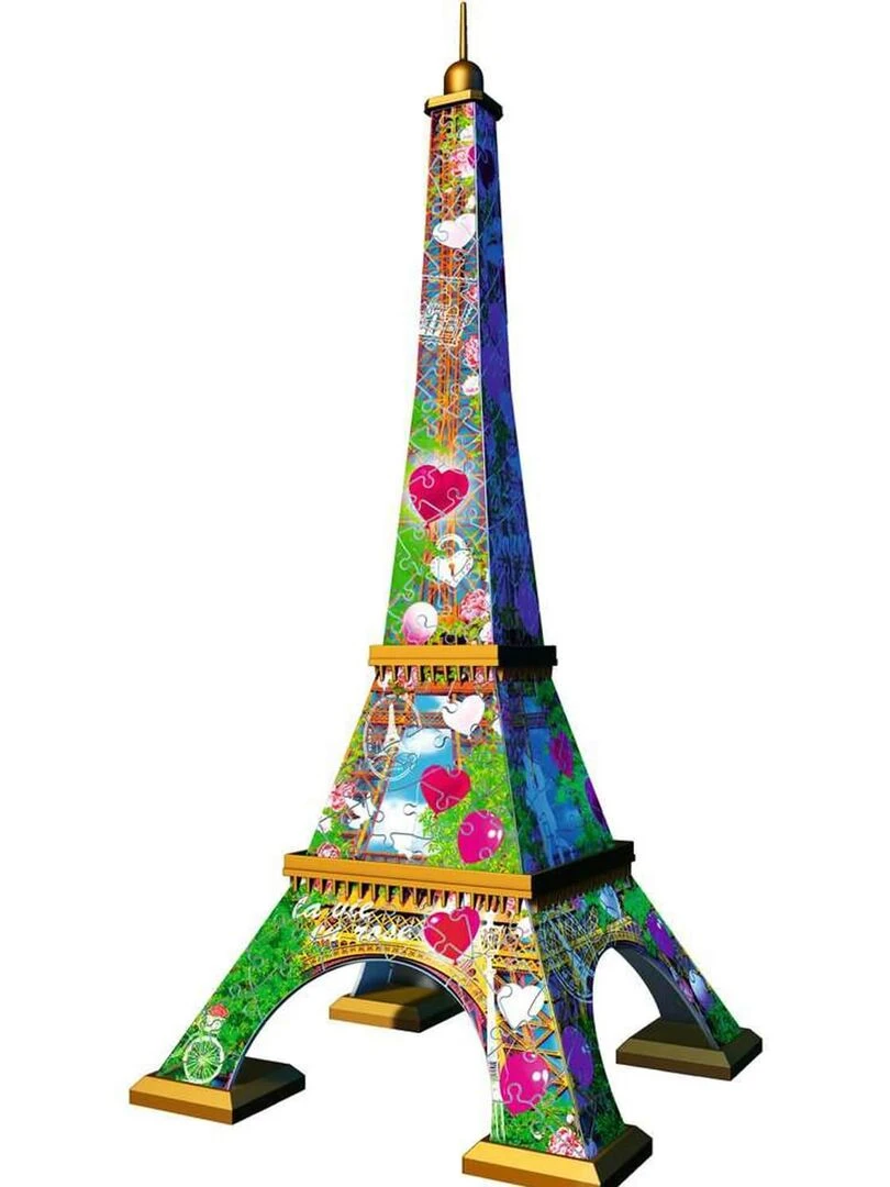 Puzzle 3D 216 pièces :Tour Eiffel Edition limitée N/A