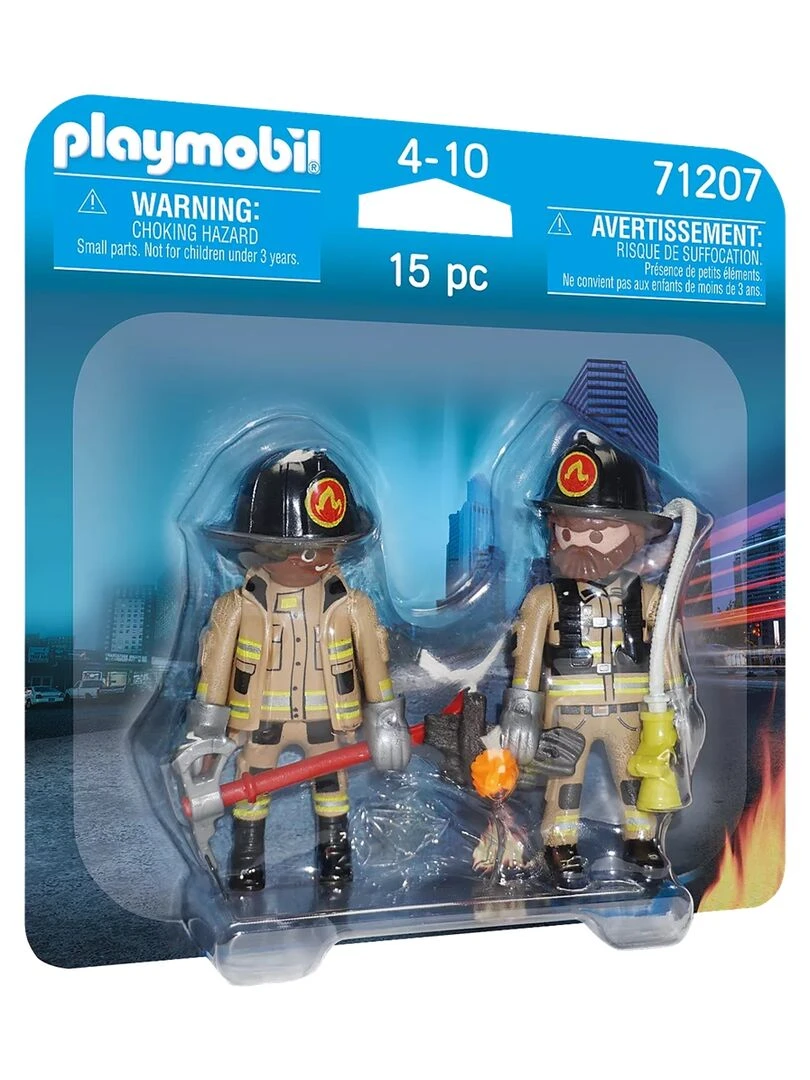 'Playmobil' Duo 2 figurines Pompiers N/A