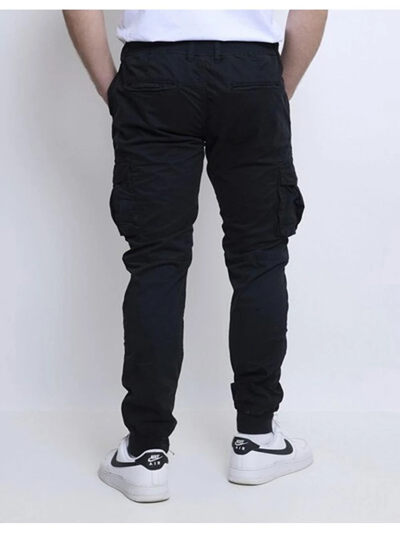 PANTALON CARGO Kebello   Noir Noir