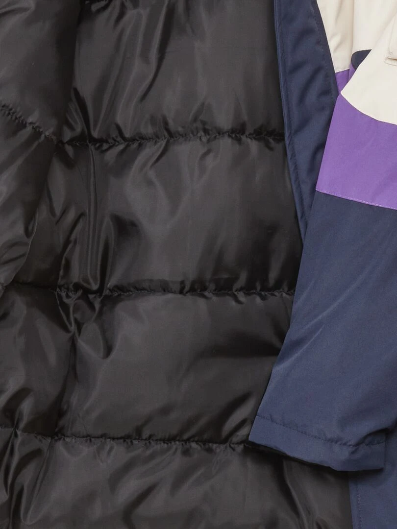 Doudoune déperlante   Violet/bleu/beige