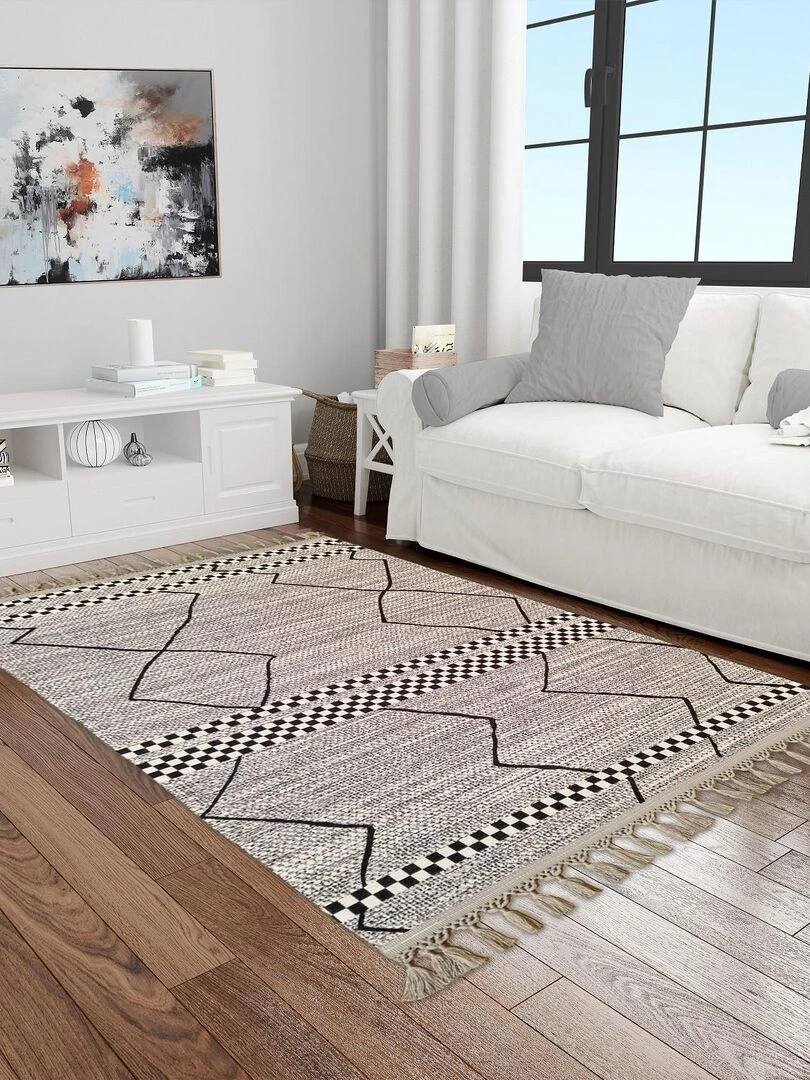 Tapis BERBERE ASNI Gris