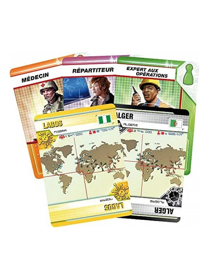 Jeu de société famille Pandemic   N/A
