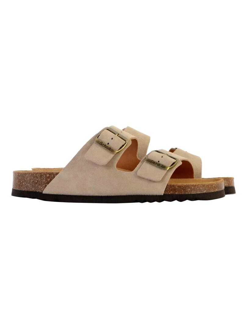 Mules Cuir Scholl Josephine   Beige
