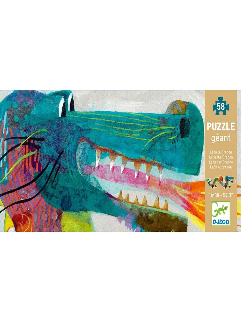 Puzzle Geant Leon Le Dragon   N/A