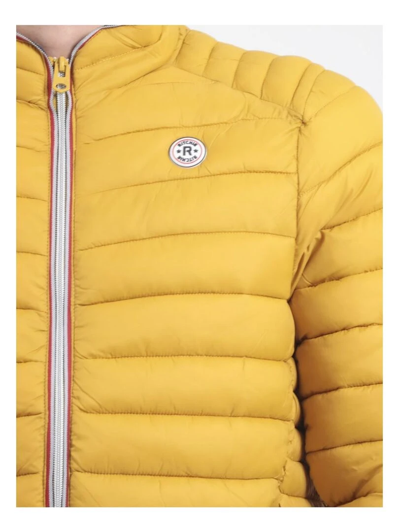 Doudoune légère col montant ZERUBIA   Moutarde