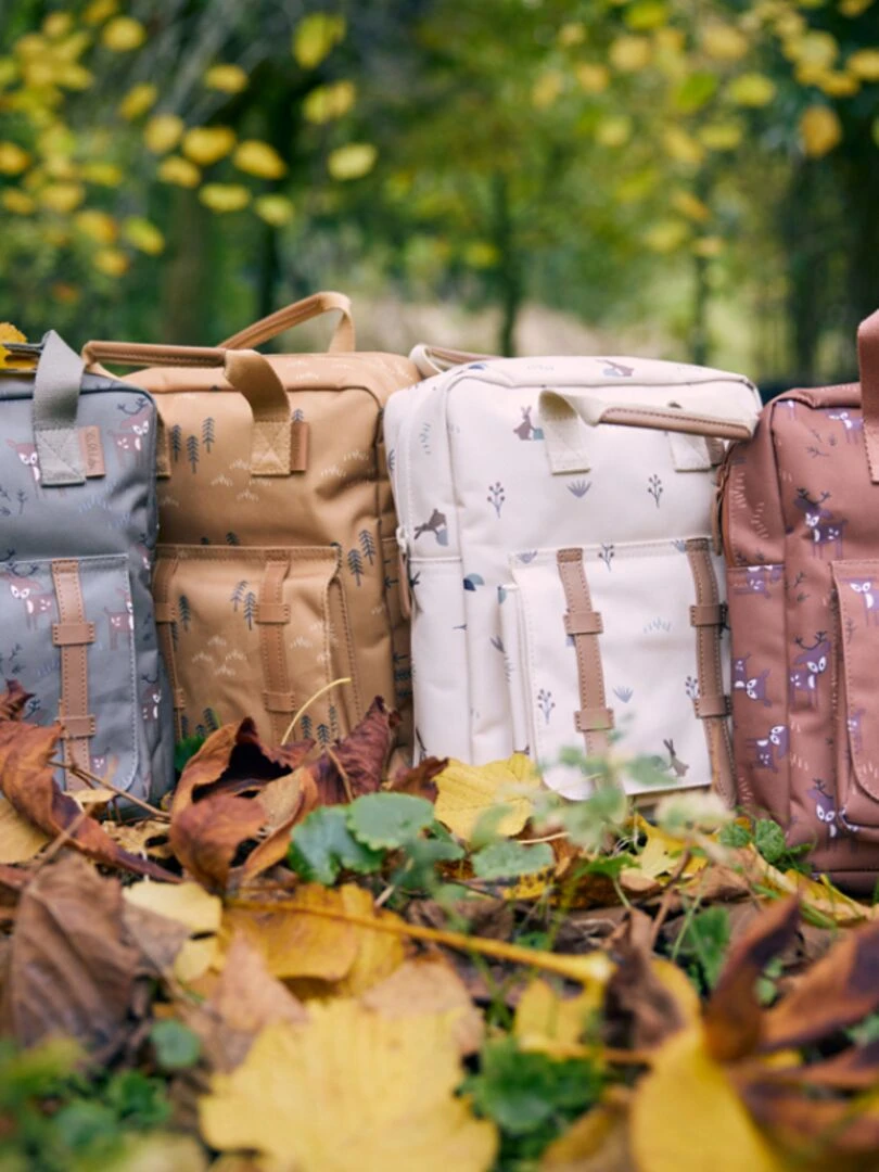 Sac à dos bébé Forêt ocre Marron