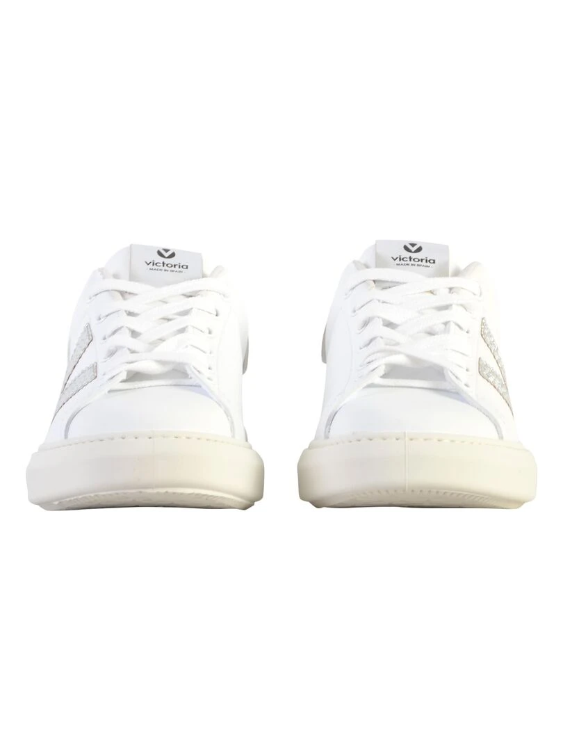 Basket Plate à Lacets Victoria Tallas   Gris