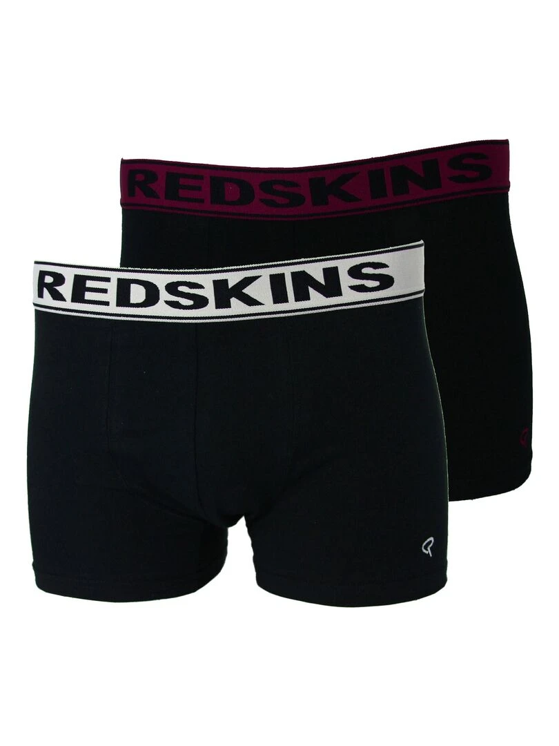 Boxer Redskins Pack De 2 Bx04 Rouge