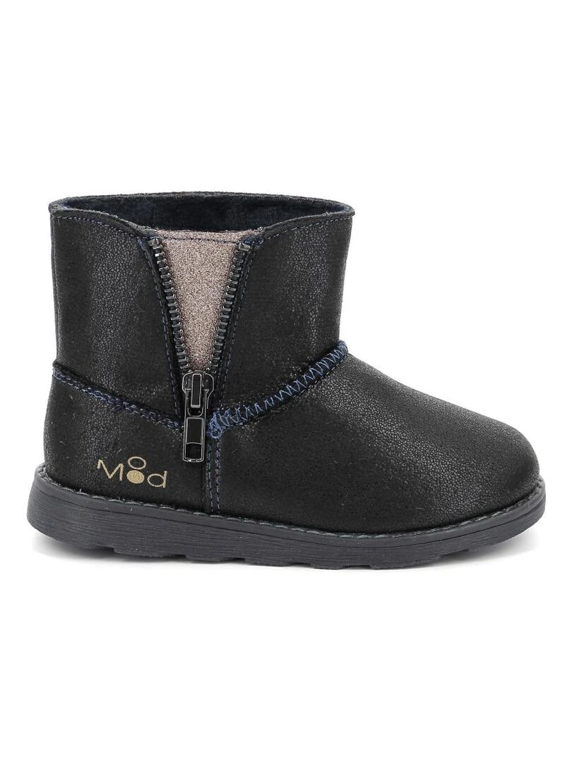 Boots Synthetique Aldize Bleu marine