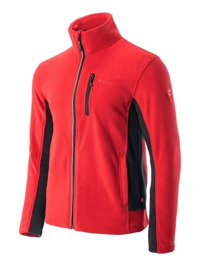 Hi Tec   Veste polaire KASIM   Rouge carmin
