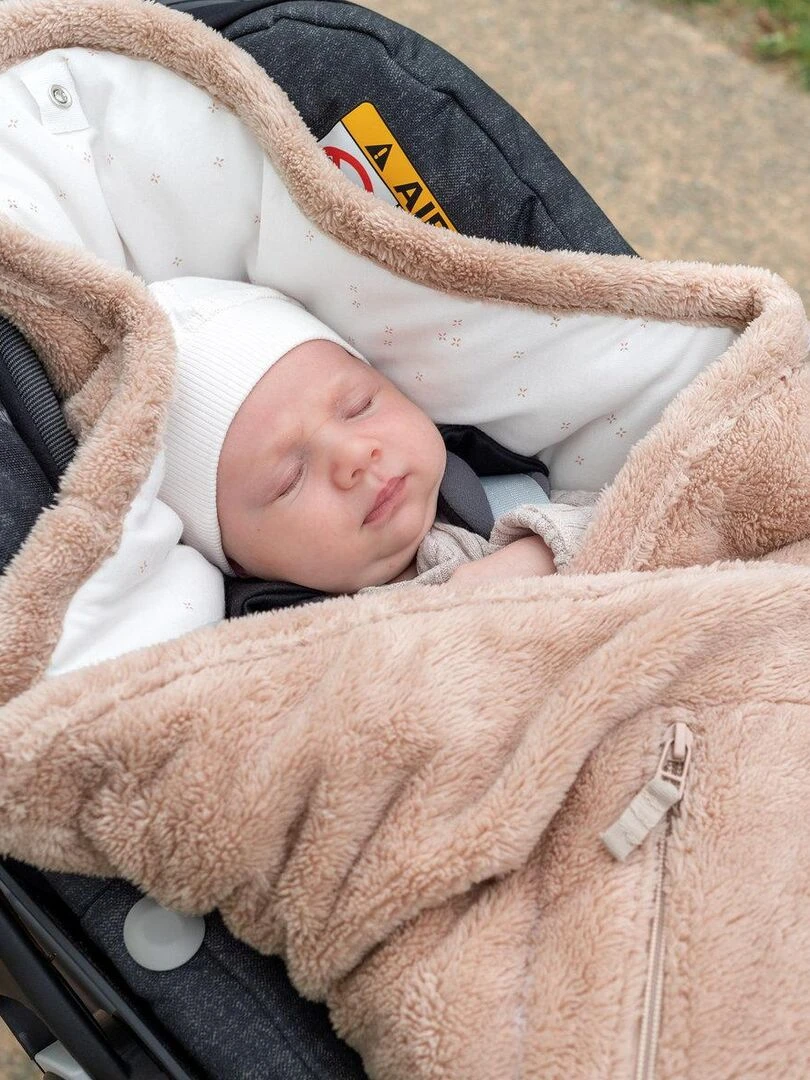 Bemini Nid d'ange BISIDE ouatiné Pady softy et jersey   Beige