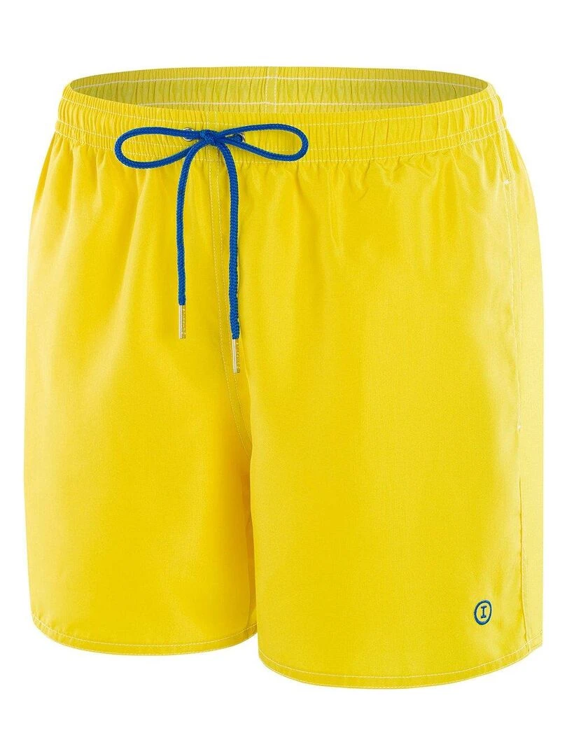 Maillot de bain short à séchage rapide Kiribati   Jaune