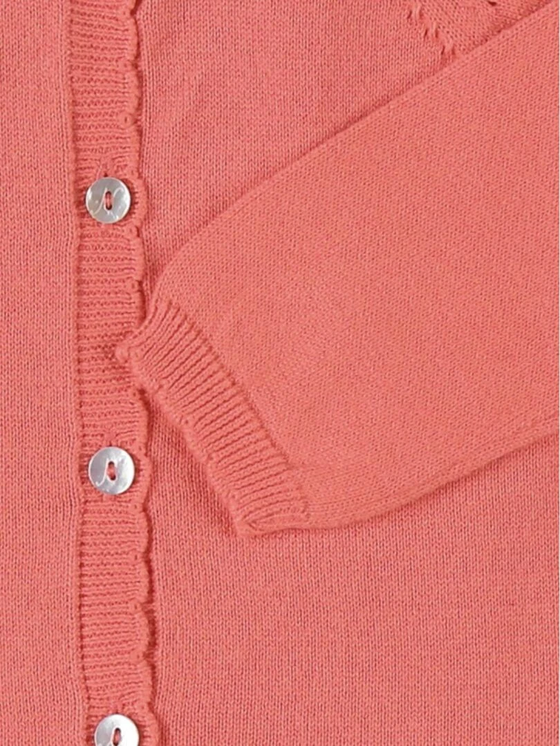 Cardigan en tricot fin    Noukie's   Rose