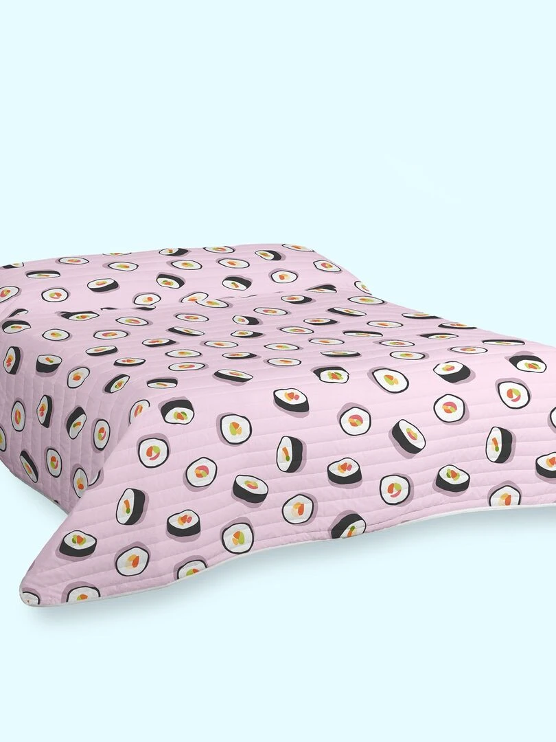 Couvre lit Sushi "Happyfriday" Multicolore