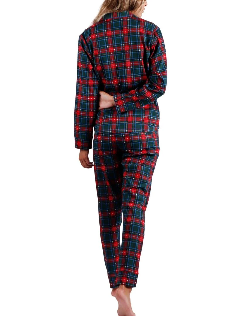 Pyjama pantalon chemise Oh Deer Vert