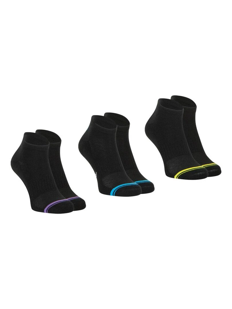 Lot de 3 paires de socquettes homme Training Dry Noir