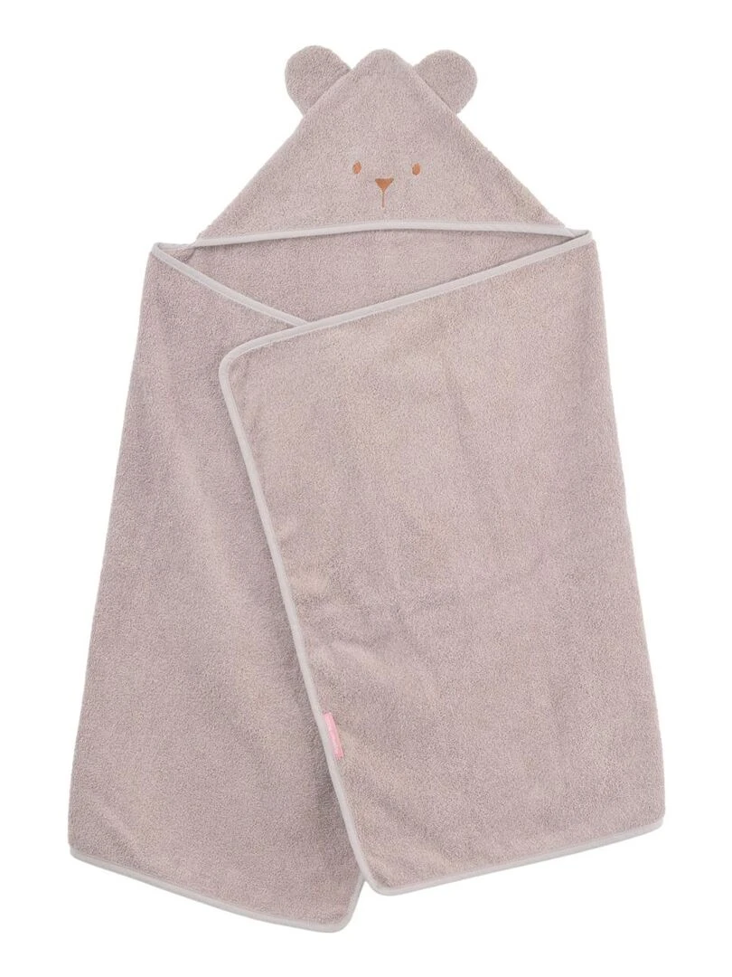 Cape de bain Ourson LITTLE CREVETTE   Violet