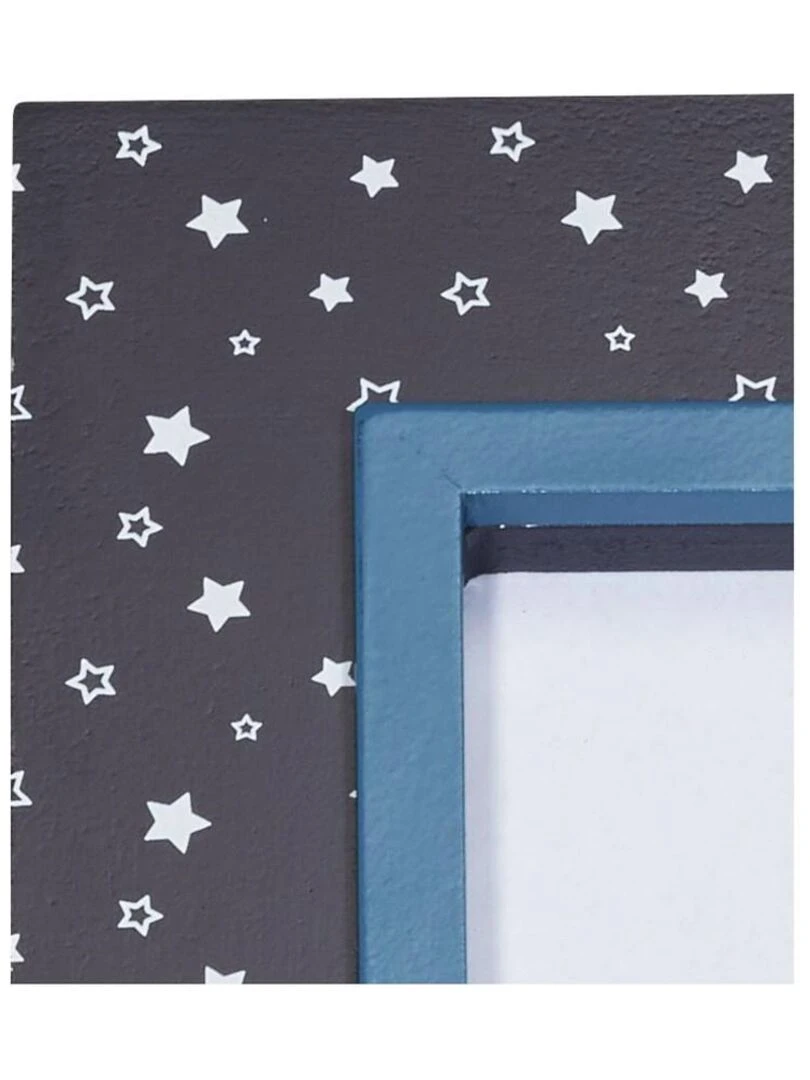 Cadre Photo Rectangle en MDF Bleu SAUTHON Bleu