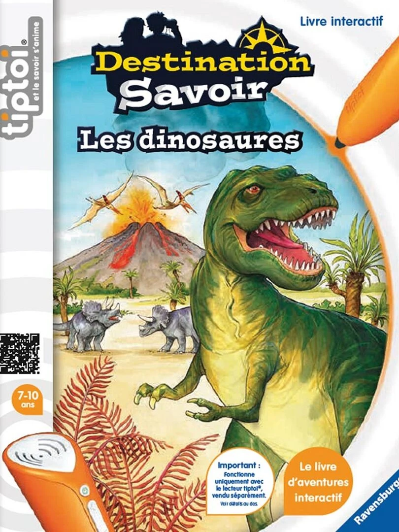 Livre électronique Tiptoi Destination Savoir : Les dinosaures N/A