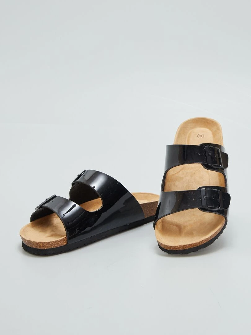 Sandales vernies   Noir