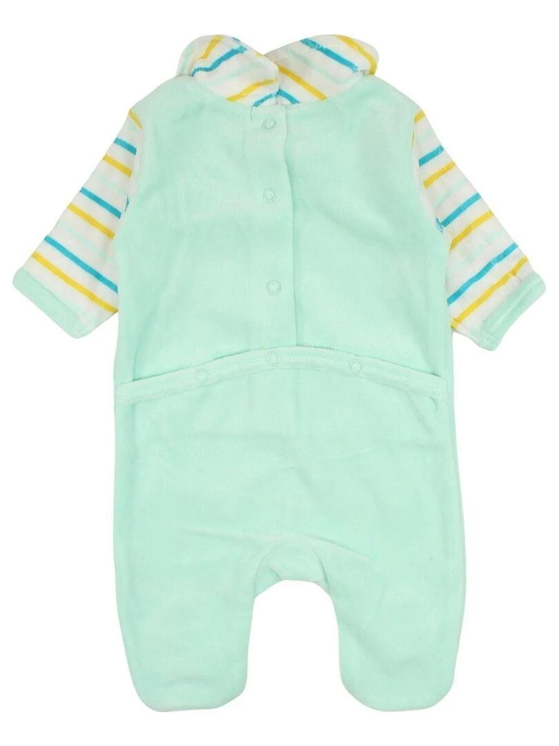 Lee Cooper Grenouillere bébé garçon imprimé Lee Cooper en coton Vert