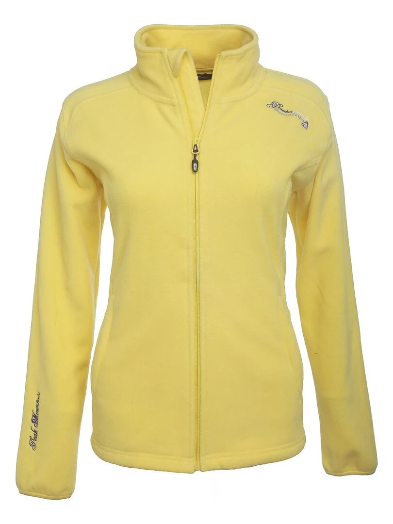 Blouson polaire femme ADARA Jaune
