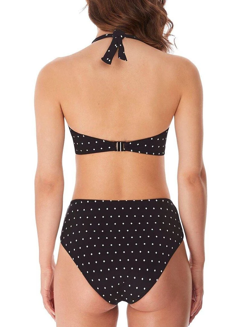 Haut de maillot tour de cou à armatures Jewel cove   Noir