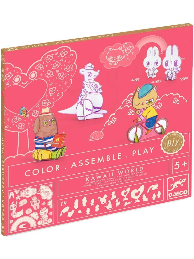 Color. Assemble. Play   Kawaii world   N/A