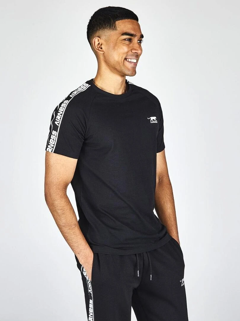 TEE SHIRT NERVE Airness Noir